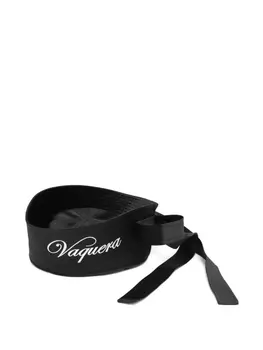 Кепка с вышитым логотипом Vaquera, черный