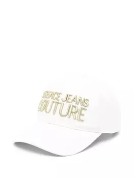 Кепка с вышитым логотипом Versace Jeans Couture, белый
