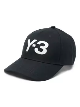 Кепка с вышитым логотипом Y-3, черный