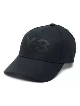 Кепка с вышитым логотипом Y-3, черный