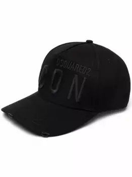 Кепка с вышивкой Icon DSQUARED2, черный