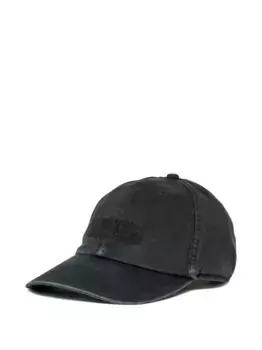 Кепка с вышивкой MM6 Maison Margiela Kids, черный