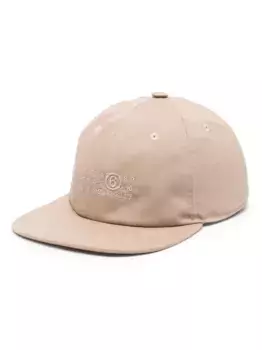 Кепка с вышивкой MM6 Maison Margiela, нейтральный