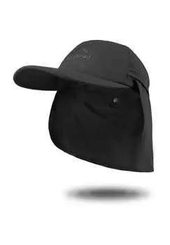 Кепка с защитой шеи саванна Normani, черный