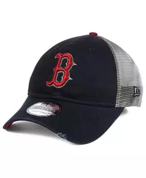 Кепка с застежкой Boston Red Sox Rustic Trucker 9TWENTY New Era