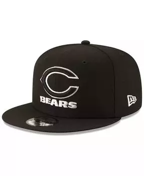 Кепка с застежкой Chicago Bears Basic 9FIFTY New Era, черный