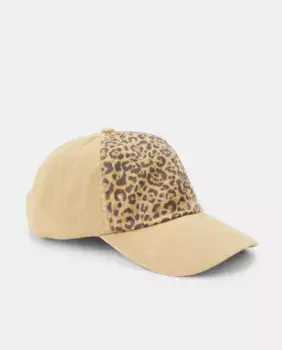 Кепка с животным принтом Tintoretto, бежевый