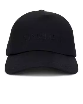 Кепка Saint Laurent, черный