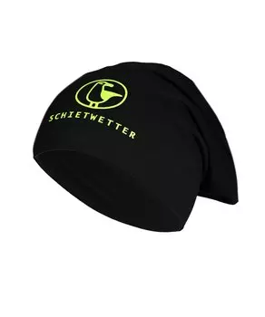 Кепка SCHIETWETTER Beanie mit Print Mwe, цвет black/neon yellow