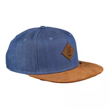 Кепка Djinns Snapback 6 Panel Linen 2015 унисекс, темно-синий