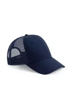 Кепка Snapback из переработанного сырья Beechfield, темно-синий