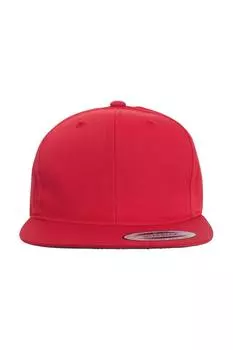 Кепка Snapback из твила в стиле Pro-style Flexfit, красный