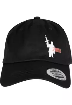 Кепка Snapback Merchcode "Кепка для папы с логотипом Scarface унисекс " Merchcode", черный