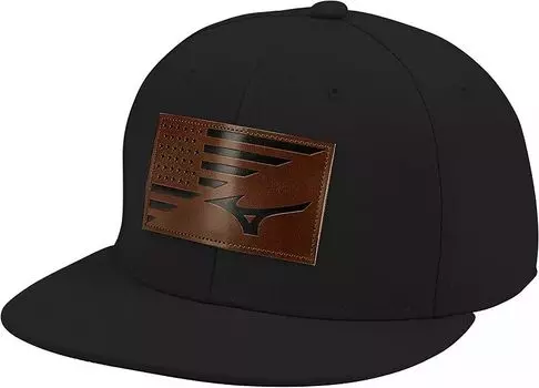 Кепка Snapback Mizuno RB Patriot с нашивкой, черный