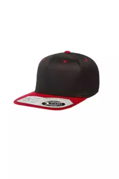 Кепка Snapback простой формы Flexfit 110 Yupoong, черный