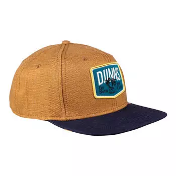 Кепка Snapback с 6 панелями DNC RoughCanvas унисекс DJINNS, желтый