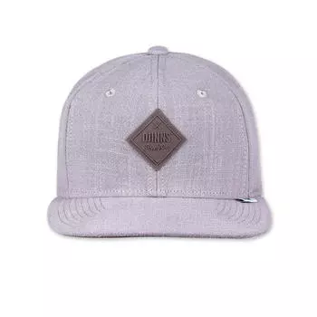 Кепка Snapback с 6 панелями HippyCanvas унисекс DJINNS, коричневый