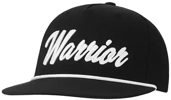 Кепка Snapback с веревкой Warrior Script, черный