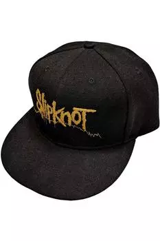 Кепка Snapback со штрих-кодом Slipknot, черный