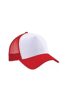 Кепка Snapback Trucker Beechfield, красный