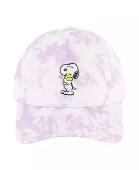 Кепка Snoopy Woodstock Hug Tie Dye Dad Peanuts, мультиколор