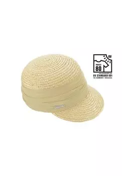 Кепка соломенная кайма 54968-0 SEEBERGER, цвет Leinen