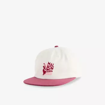 Кепка спортивная Malbon Sportiva для гольфа, белый / розовый