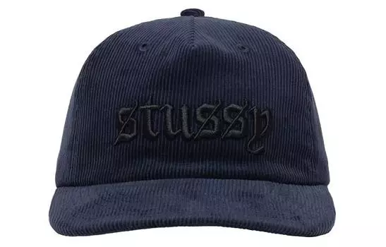 Кепка средней глубины в староанглийском стиле Stussy