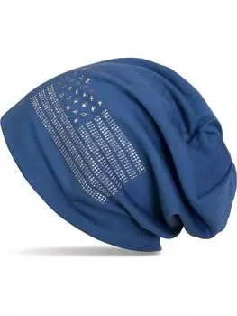 Кепка styleBREAKER, цвет blau meliert