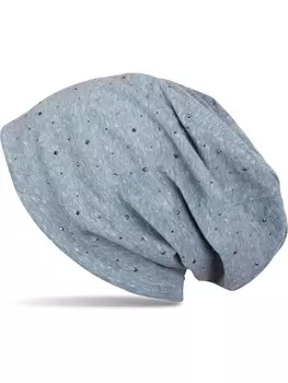 Кепка styleBREAKER, цвет blau meliert/used look