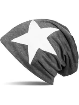 Кепка styleBREAKER, цвет dunkelgrau/wei