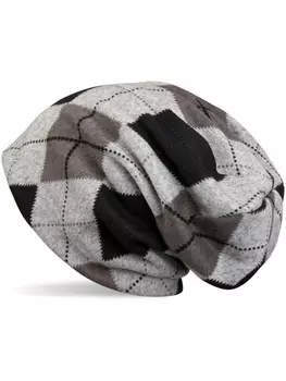 Кепка styleBREAKER, цвет grau/schwarz