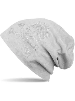 Кепка styleBREAKER, цвет hellgrau meliert