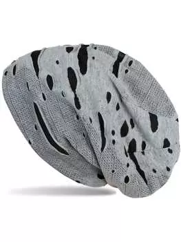 Кепка styleBREAKER, цвет hellgrau/schwarz