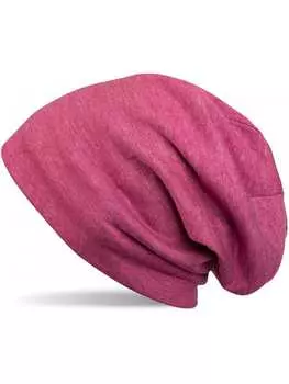 Кепка styleBREAKER, цвет himbeer/rot meliert