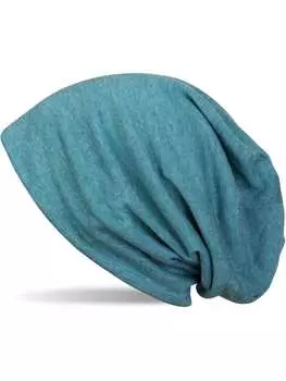 Кепка styleBREAKER, цвет petrol/blau meliert