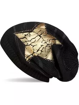 Кепка styleBREAKER, цвет schwarz/gold