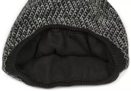 Кепка styleBREAKER Strick Beanie, черный