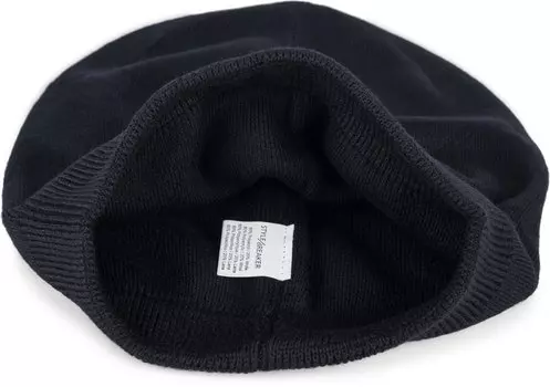Кепка styleBREAKER Strick Beanie, черный