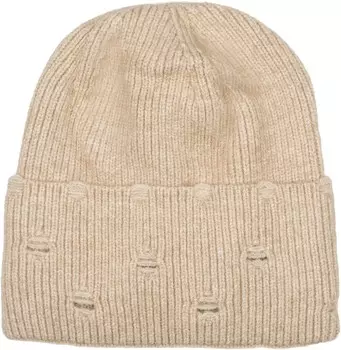 Кепка styleBREAKER Strick, бежевый