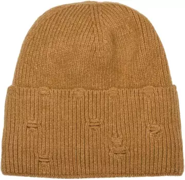 Кепка styleBREAKER Strick, кэмел