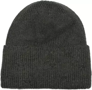 Кепка styleBREAKER Strick, темно серый