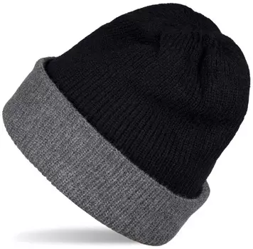 Кепка styleBREAKER Strickbeanie, черный