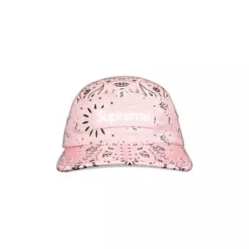 Кепка Supreme Bandana Camp Розовая