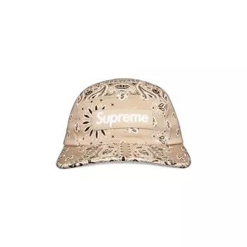Кепка Supreme Bandana Camp Tan