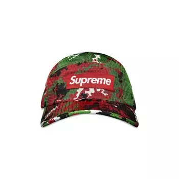 Кепка Supreme Camo Ripstop Camp Red Camo