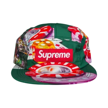 Кепка Supreme Casino Camp, зеленая