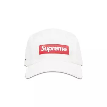 Кепка Supreme Glitter Cordura Camp, Белая