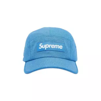 Кепка Supreme Glitter Cordura Camp Light Royal