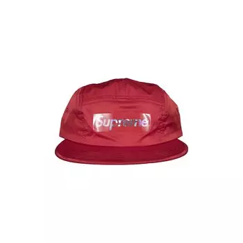 Кепка Supreme Holographic Camp Красная